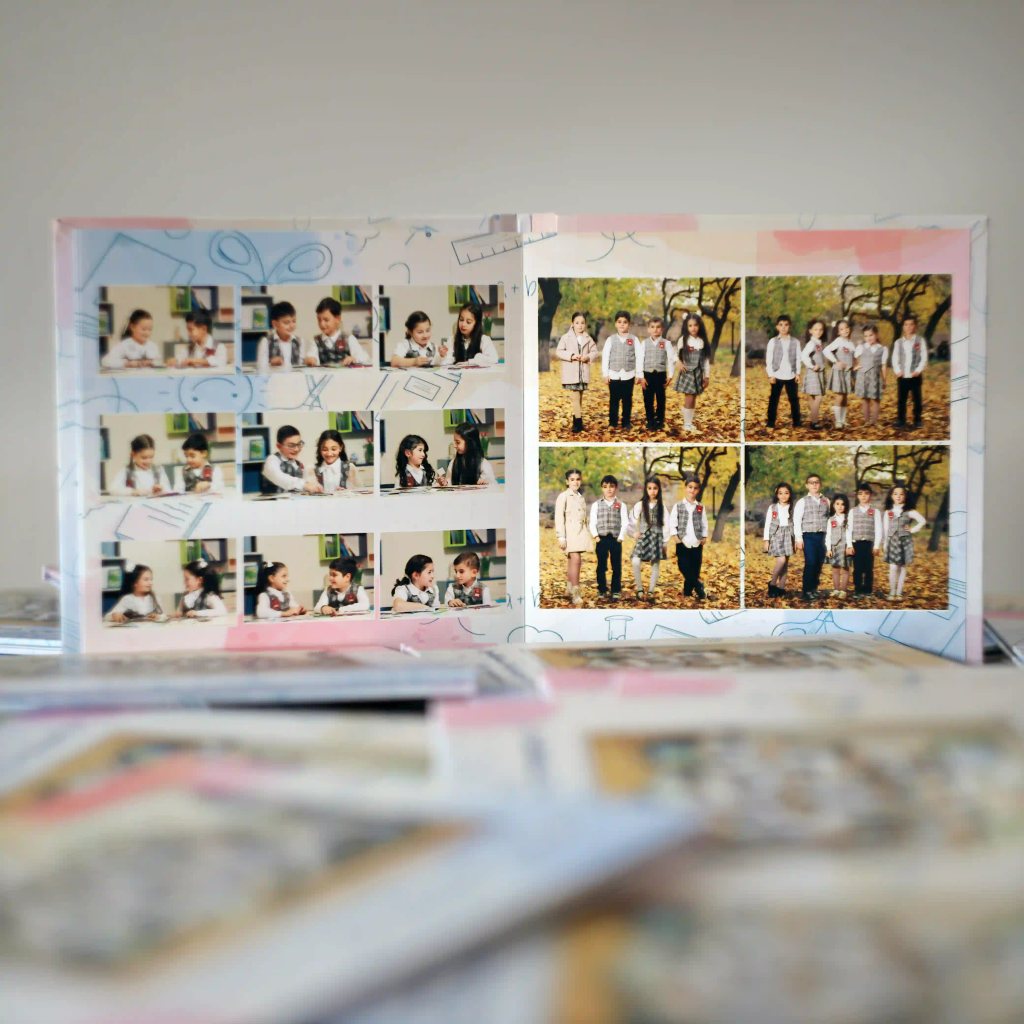 Ավարտական ալբոմ (վինետկա)  20x20 (Դասական շարք) 4