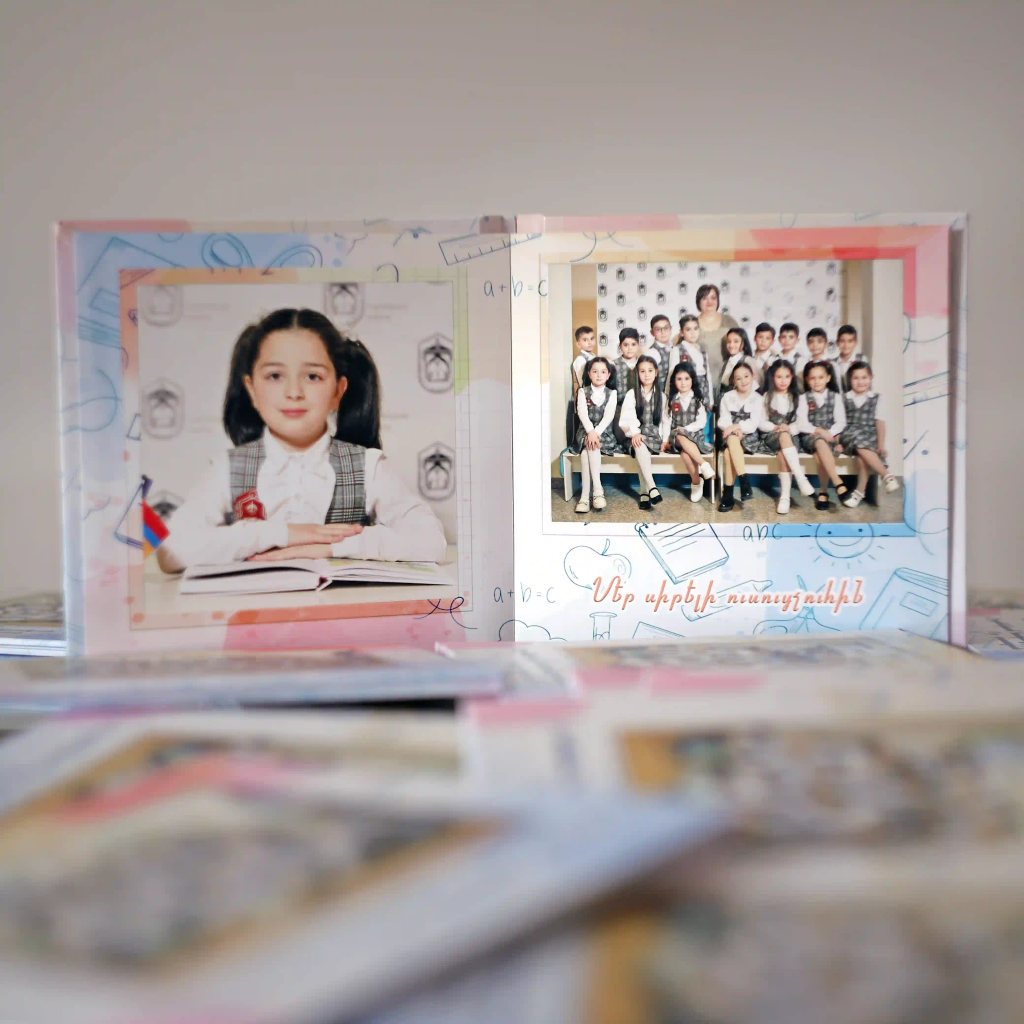 Ավարտական ալբոմ (վինետկա)  20x20 (Դասական շարք) 2