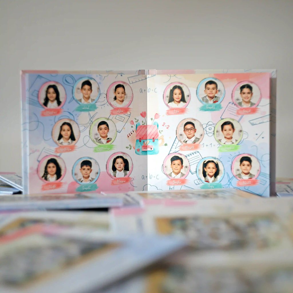 Ավարտական ալբոմ (վինետկա)  20x20 (Դասական շարք) 3