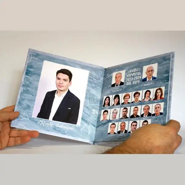 Ավարտական ալբոմ (վինետկա)  20x20 (Դասական շարք) 5